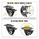 thumbnail image 4 of Ruedas Giratorias Con Freno 4 Pulgadas Set 4 Muebles Negras, 4 of 4
