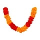 thumbnail image 4 of Guirnalda de caléndula decoración del Día de los muertos de México decoración de Halloween flores de caléndula artificiales reutilizables portátiles p Rojo naranja, 4 of 5