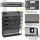 thumbnail image 3 of Archivador de pared EasyPag, 5 niveles, vertical, metal negro, 3 of 8