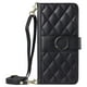 thumbnail image 1 of Funda tipo billetera FOXDOCK para iPhone 12 Pro Max – Tapa abatible con correa para mujer, 1 of 5