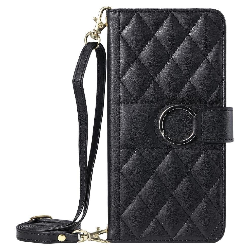 Funda Tipo Billetera Foxdock Para Xiaomi Redmi Note 10 Pro Max – Tapa Abatible Con Correa Para Mujer