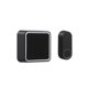 thumbnail image 2 of Kit de timbre de puerta inalámbrico GLOBE Heath Zenith Black Plastic, 2 of 2