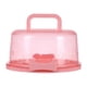 thumbnail image 3 of Contenedor Para Pasteles Con Tapa Manija Contenedor Para Almacenamiento De Pasteles Para Pasteles Postre Rosa, 3 of 3