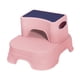 thumbnail image 1 of Taburete De 2 Peldaños Para Niños Taburete De Peldaños Doble Para Niños Pequeños Para Dormitorios Salas De Estar Rosa, 1 of 5