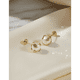 thumbnail image 2 of Aros Perla Baño De Oro 18k Abridores Tope Niña O Mujer Caja, 2 of 3