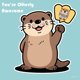 thumbnail image 4 of Figurita Lucreign de 8 cm Nutria Marina de Ganchillo Hecha a Mano, 4 of 5