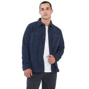 Sobrecamisa Hombre Polar Azul Corona