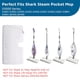 thumbnail image 2 of Almohadillas de repuesto para mopa Shark Steam Pocket Mop Flammi S3500, 2 of 6