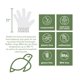 thumbnail image 2 of Guantes Earth’s Natural 100 unidades compostables, color marfil, 2 of 6