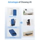 thumbnail image 3 of Power Bank aonidi 20000 mAh ligero con cables integrados, 3 of 9