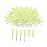 Magideal - Pensos De Dispensación De Punta Roma De 100 Piezas Pins De Dispensador De Líquido Industrial De Acero Inoxidable De Punta Plana Para La Embarcación De Amarillo