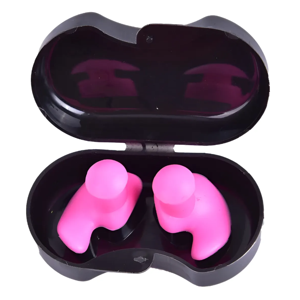 Genérico - Tapones Para Oídos De Silicona / Surf / Natación / Kite - Rosado