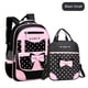 thumbnail image 1 of 3 Pcs Children School Bags For Girl Korean Cute 1-6 Grade Backpack Set Primary Kid Student Pencil Case Back Pack Handbag Mochila, 1 of 3