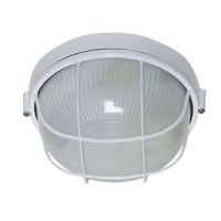 Bp - Plafón Tortuga Aluminio Redondo Blanco