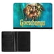 thumbnail image 2 of Escalofríos Porta Pasaporte y Cartera de Viaje Premium de Cuero PU, Funda de Pasaporte Bloqueo RFID con Ranuras para Tarjetas de Crédito, Estuche para Libro de Pasaporte para Familia 10cm × 15cm, 2 of 6