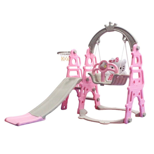 Plástico Columpio Y Resbalin En Plástico Columpio Resbalin Bebe