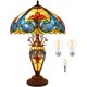 thumbnail image 1 of Lámpara de mesa Tiffany Pterying Night Light, 60 cm, estilo vintage, 1 of 7