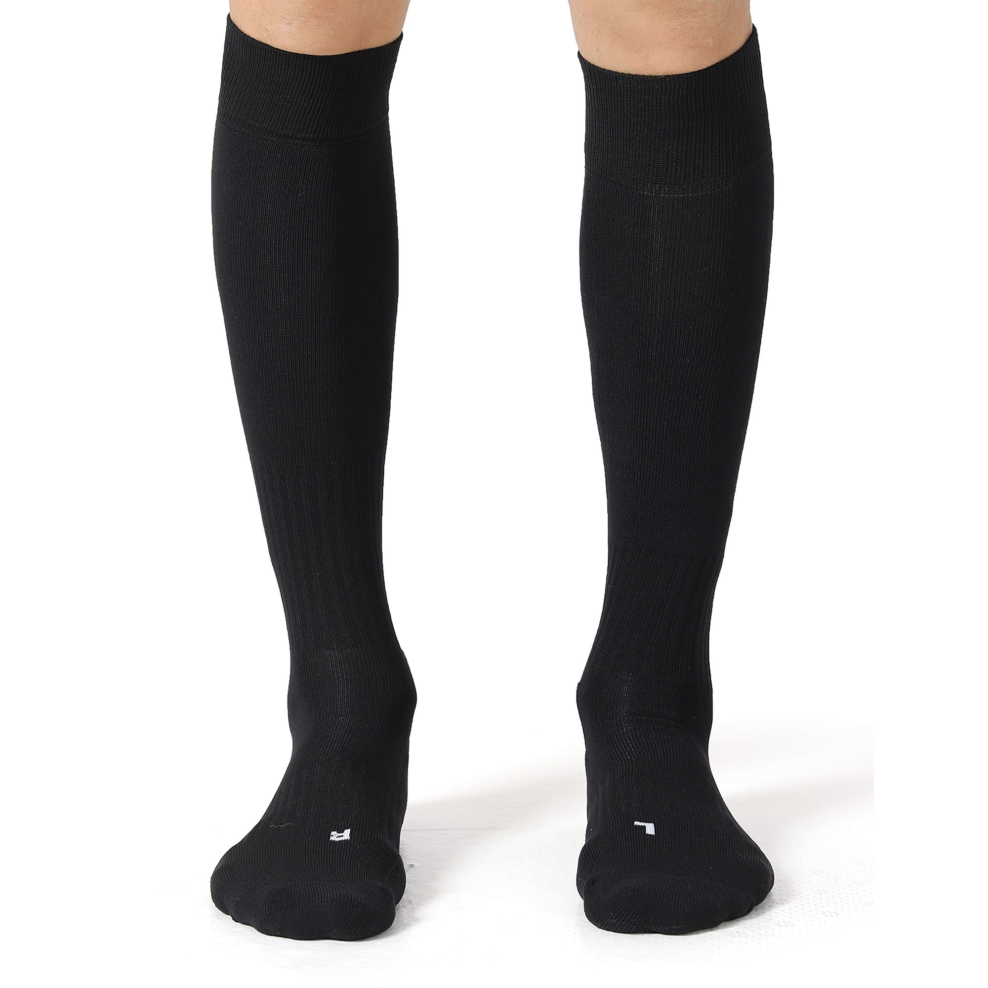 Cs Celersport - Calcetines De Fútbol Celersport Para Jóvenes, Niños Y Adultos, Negros (paquete De 2)
