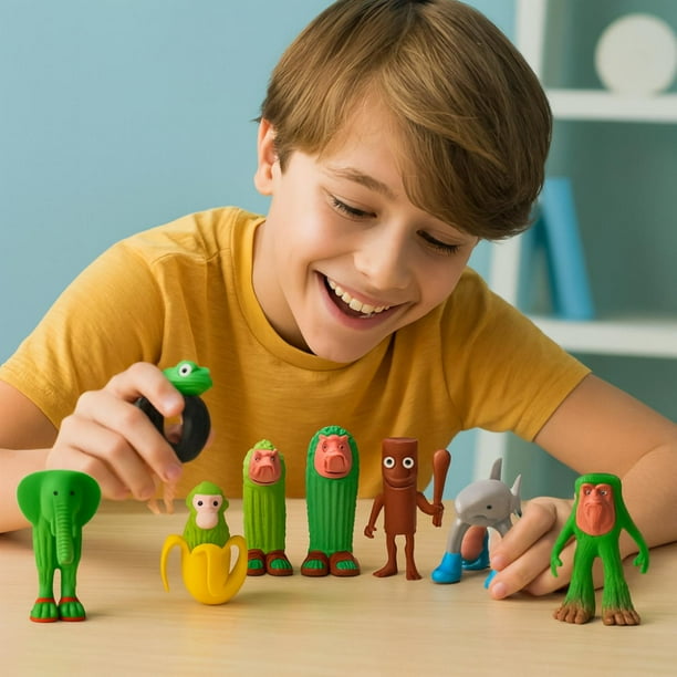 Set 12 Figuras Brainrot Cajita Sorpresa Tralalero Tralala | Lider