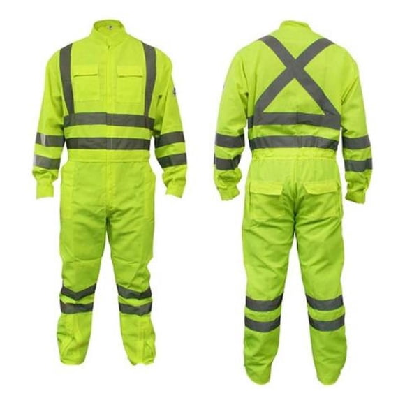 Overol Reflectante Fluor Alta Visibilidad