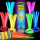 thumbnail image 1 of Bastones Glow PartySticks de 8 in, 100 unidades con conectores, 1 of 3