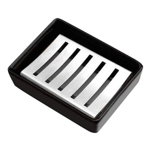 Bothyi - Jabonera De Baño Con Soporte Para Esponja De Baño, Autodrenante, Para Duchas De Dormitorios