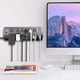 thumbnail image 3 of Regleta Con Protector Contra Sobretensiones 12 Enchufes Y 4 Puertos Usb Cable De 1 8 M, 3 of 7