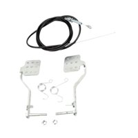 Magideal - Pedales Go Kart Pedal De De Freno Resorte Práctico De Alto Rendimiento Para Radio Flyers Kart Cart 196Cc 6.5Hp 212Cc , Con Cables