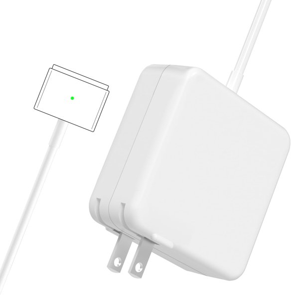 Cargador para Mac Book Pro/Air, 11/13 pulgadas, 60 W, magnético, punta en forma de 2 T