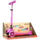 thumbnail image 1 of Scooter Campior Pink Mini de 3 ruedas para niños mayores de 2 años con ruedas LED, 1 of 7