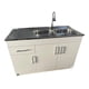 thumbnail image 3 of Kit Lavaplatos con mueble 120x50 Doble Blanco Secador Izquierdo, 3 of 4