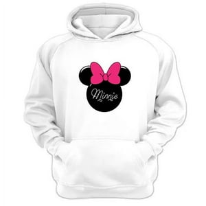 Genérico - Polerón Canguro Ratoncita M. Blanco Talla Xs Unisex
