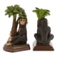 thumbnail image 2 of Terminales decorativos de resina para libros de biblioteca, Zingz & Thingz Monkeys, 2 of 6