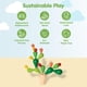 thumbnail image 3 of Juguete de madera Balancing Cactus PlanToys Montessori para niños mayores de 3 años, 3 of 9