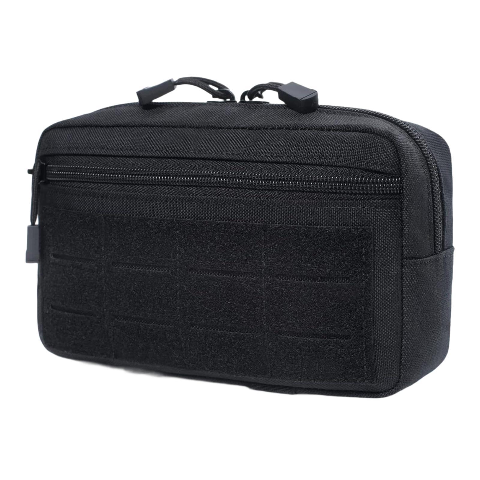 Magideal - Bolsa De Herramientas De Herramientas De Herramientas De Herramientas Pequeñas Impermeabilizando La Cremallera Múltiple Bolsa De Gestión De Bolsas De Negro