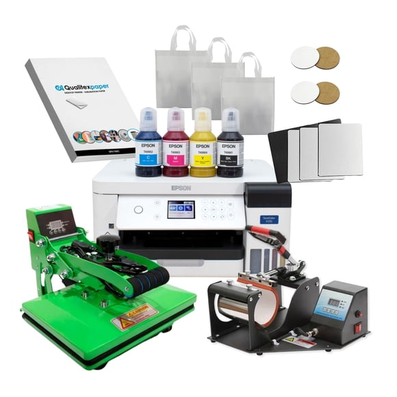Kit Emprendedor Sublimación + Impresora Epson F170