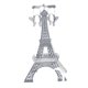 thumbnail image 3 of Estatuilla De La Torre Eiffel Portavelas Giratorio Ornamento Decoración Encantadora Pájaro Duradero, 3 of 5