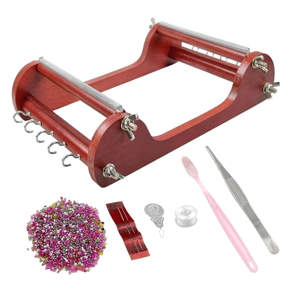 Kits De Telar De Cuentas De Madera Profesionales Para Principiantes Para Pulseras Y Colgantes De Bricolaje