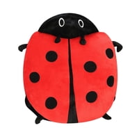 Magideal - Linda Almohada Para Dormir, Decoración, Cojín De Mariquita, Regalos Suaves, Juguetes De Peluche Portátiles Prácticos Para El Hogar, Coche, Dormitorio, , 100 Cm 100Cm