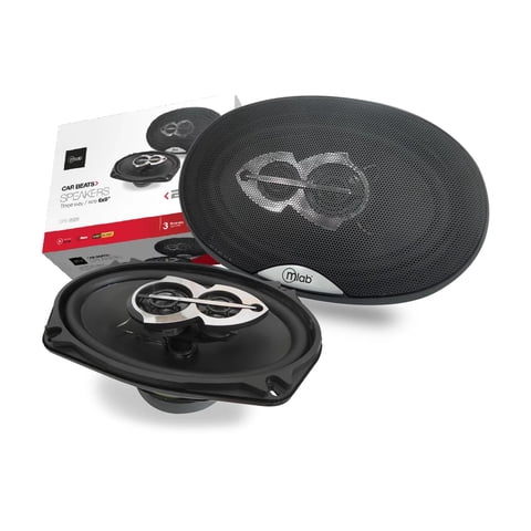 Microlab - Pack 2 Parlantes 6X9"" Para Automovil Negro 8988 Mlab