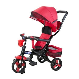 Kidscool - Triciclo 4 Funciones En 1 Rojo