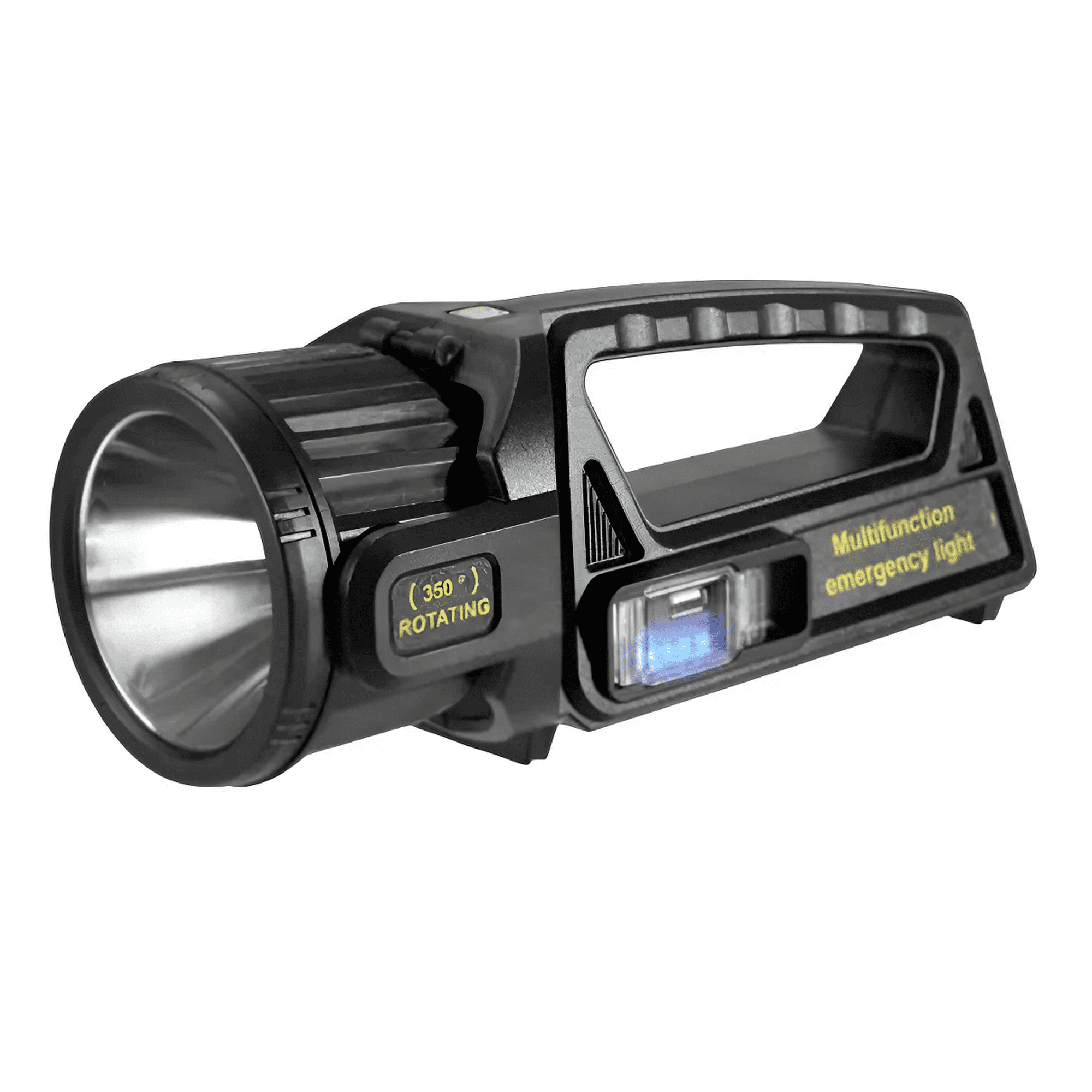 Genérico - Linterna Multifuncional Solar Reflector Recargable Led W5167 Color De La Luz Blanco