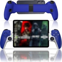 Genérico - Mando De Juego Inalámbrico Compatible Con Iphone/Ipad/Android/Tablet/Xbox Cloud/Switch/Ps4/Ps Remote Play, Con 2 Botones Traseros, Hall Rocker, Hall Trigger, Tamaño Ajustable 130-280Mm-Azul