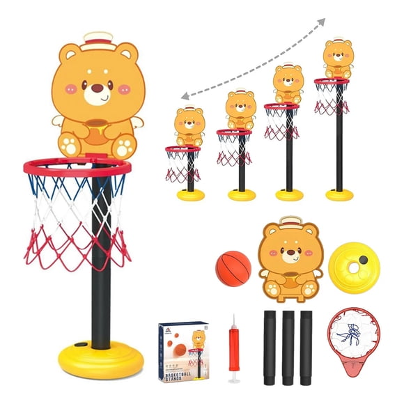 Canasta De Baloncesto Basketball Elevables Para Niños 130cm
