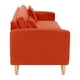 thumbnail image 5 of Sofa New Retro 3CG Felpa 05 Naranja, 5 of 6