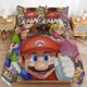 thumbnail image 1 of Super Mario 3-Piece Comforter Set for Bedroom Super Mario Bedding Set for Kids Adults Soft Microfiber Duvet Cover Set with Zipper Closure, 1 of 5