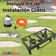 thumbnail image 4 of Fogón Cocina A Gas Licuado 2 Platos + Kit De Instalación Camping Hogar, 4 of 7