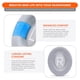 thumbnail image 4 of Almohadillas WC Freeze NC700 de gel refrigerante para Bose NC 700 Silver, 4 of 8