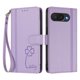 thumbnail image 3 of Funda Cartera Trébol para Google Pixel 10a con Ranuras Tarjetas y Carga Inalámbrica Morado claro, 3 of 6