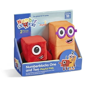 Juguetes Numberblocks Uno Y Dos Amigos Juguetones Hand2Mind Numberblocks Plush